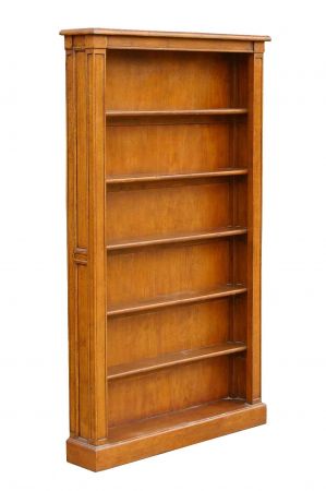 Bibliotheksregal im Landhaus-Stil aus Holz - 5 Regalböden - 100 x 170