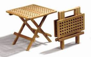 Klapptisch Cross Mini Table Eckig 50 x 50