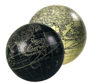 Globus - Vaugondy 14cm, schwarz