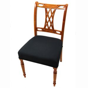 Victorian style single chair Kirschholz   handpoliert 
