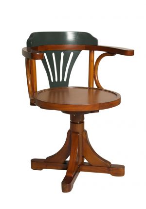 Stuhl - Pursers Chair, grau/honig