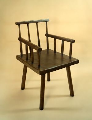 Primative Comb Back Chair - Arm