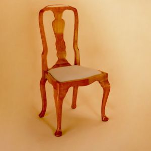 Queen Ann Style Chair - Side