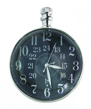 Uhr - The Eye of time Clock, Nickel