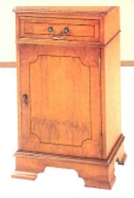 "One Drawer With Door Bookcase" - auch in Mahagoni erhältlich