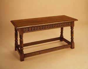 Joint Stool - Arcaded Carved Rails