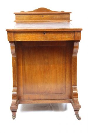 Davenport Schreibtisch Victorian original Massivholz