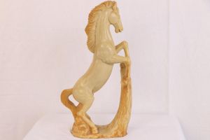 Vintage Pferdeskulptur