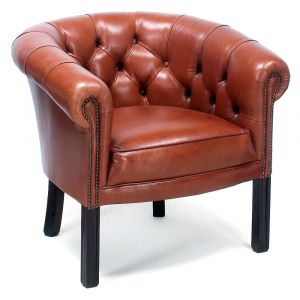 "Victorian Club Chair" Chesterfield Sessel