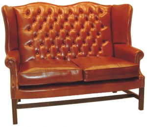 "Churchill" 2-Sitzer Original englisches Chesterfield Sofa