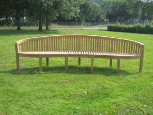 Bench - Big curved bench James
