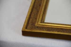 Spiegel antik goldrahmen France 