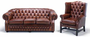 Chesterfield Sofa "Livingston" 2-Sitzer