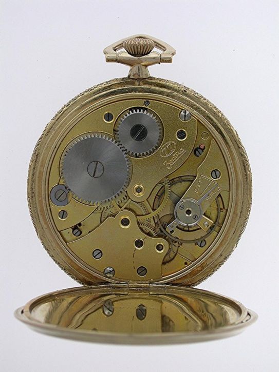 Taschenuhr Zentra Damenuhr Alt Original Antike Schweizer Zentra Art Deco  Taschenuhr 1930-SA4197