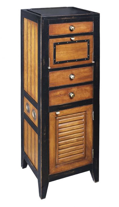 Cape Cod Wäscheschrank, Wäschetruhe mit Schubladen Badezimmerschrank