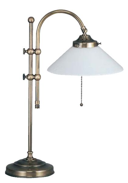 Schöne Tischleuchte rot