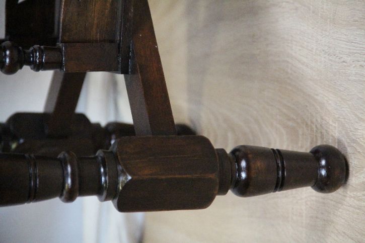 Mahagoni Teatable Esstisch Massivholz 1860 Original