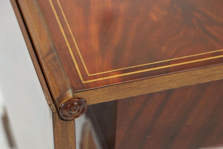 Schöner Pembroke Sofatable Table / klappbarer Esstisch mit feinen Intarsien