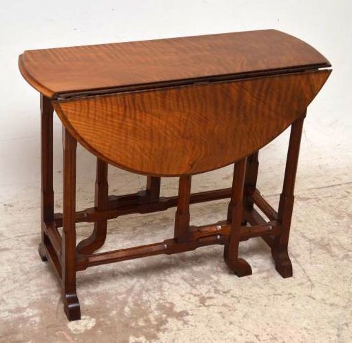 Kolonial Stil Klapptisch antik