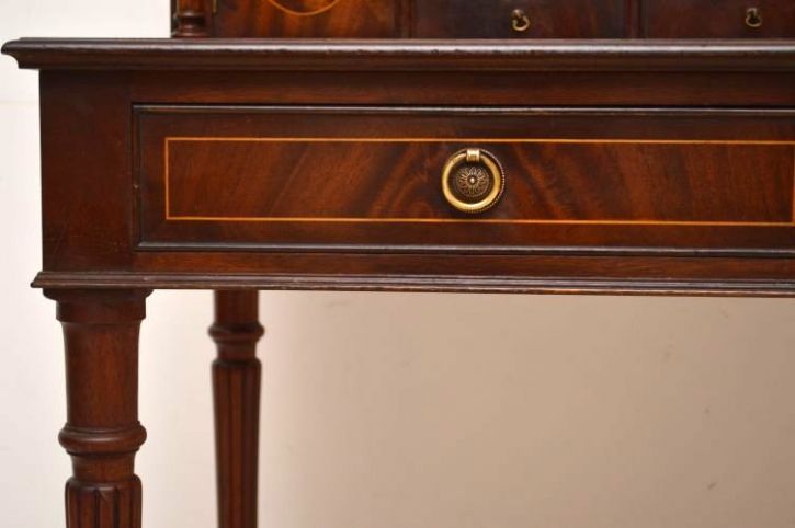 Antiker Schreibtisch Sheraton Stil