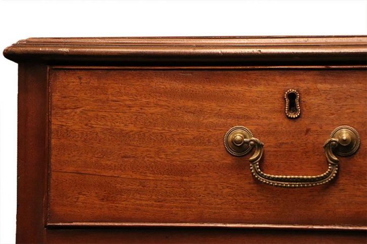 Original antike Kommode aus Mahagoni, ca. 1860