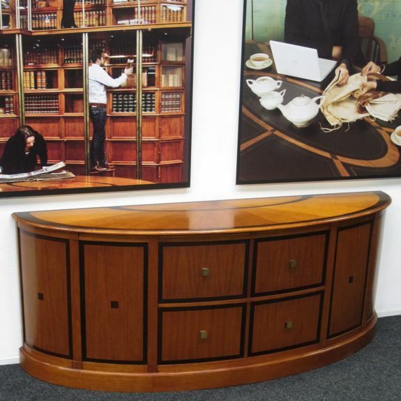 Sideboard Mahagoni Kirsch Oval