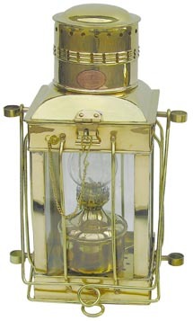 Cargo-Lampe, Petroleumbrenner, H: 38cm