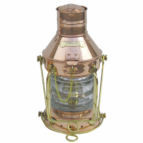 Ankerlampe, Petroleumbrenner, H: 32cm, Ø: 15cm