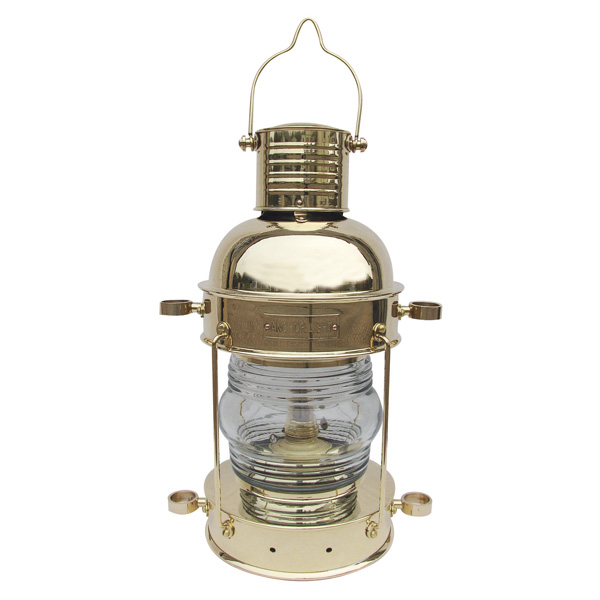 Ankerlampe, Petroleumbrenner, H: 32cm, Ø: 15,5cm