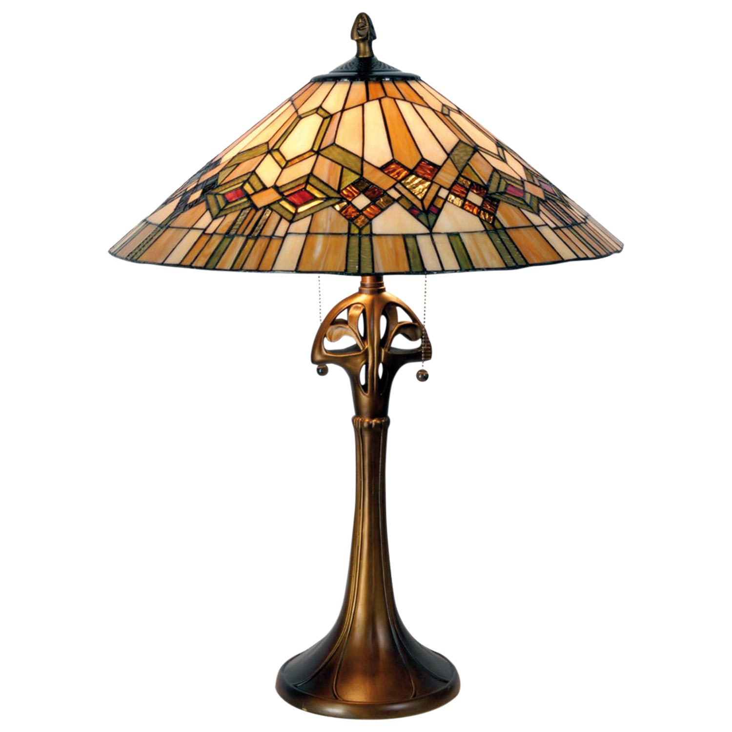 Tischlampe im Tiffany Stil 55x73cm