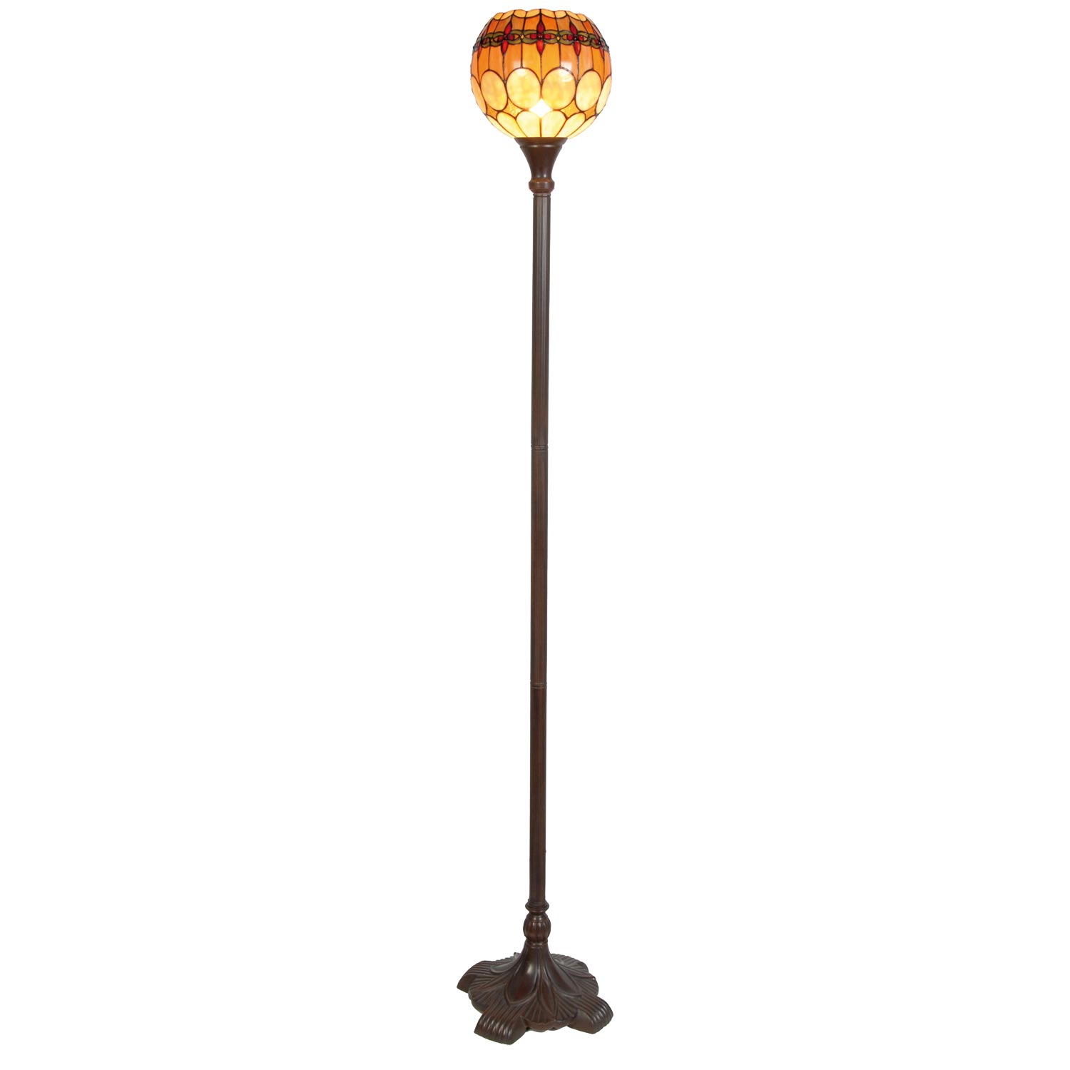 Stehlampe Tiffany Ø 27x184 cm E27/max 1x60W