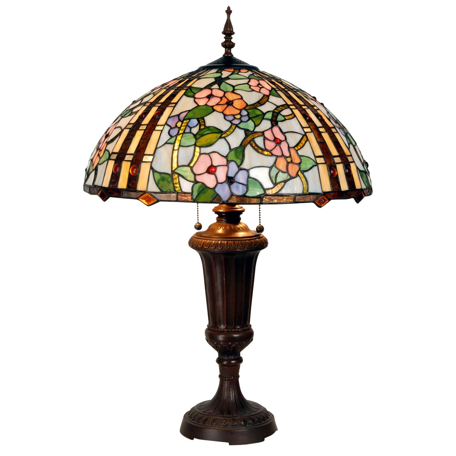 Tischlampe im Tiffany Stil 51x74cm