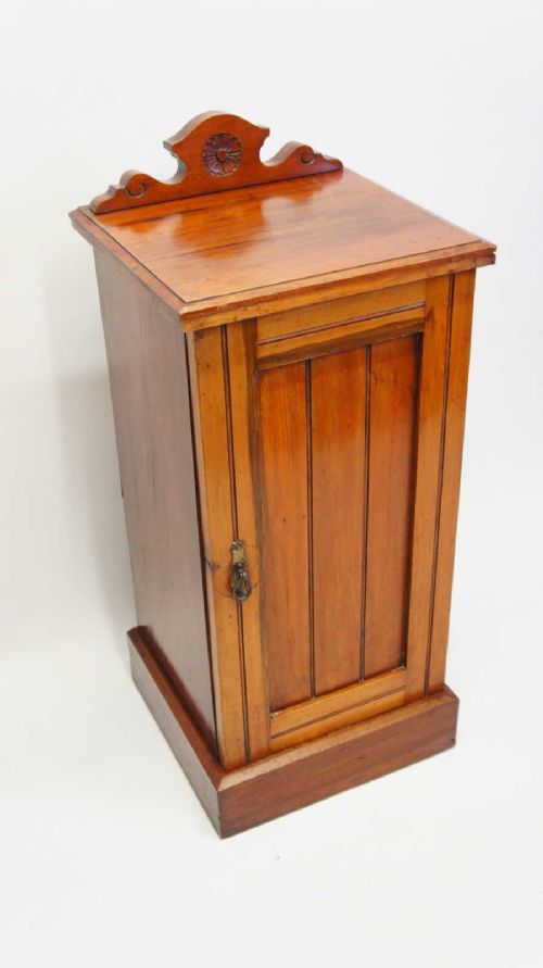 edwardian mahogany  bedside cabinet ca. 1900 Jh.
