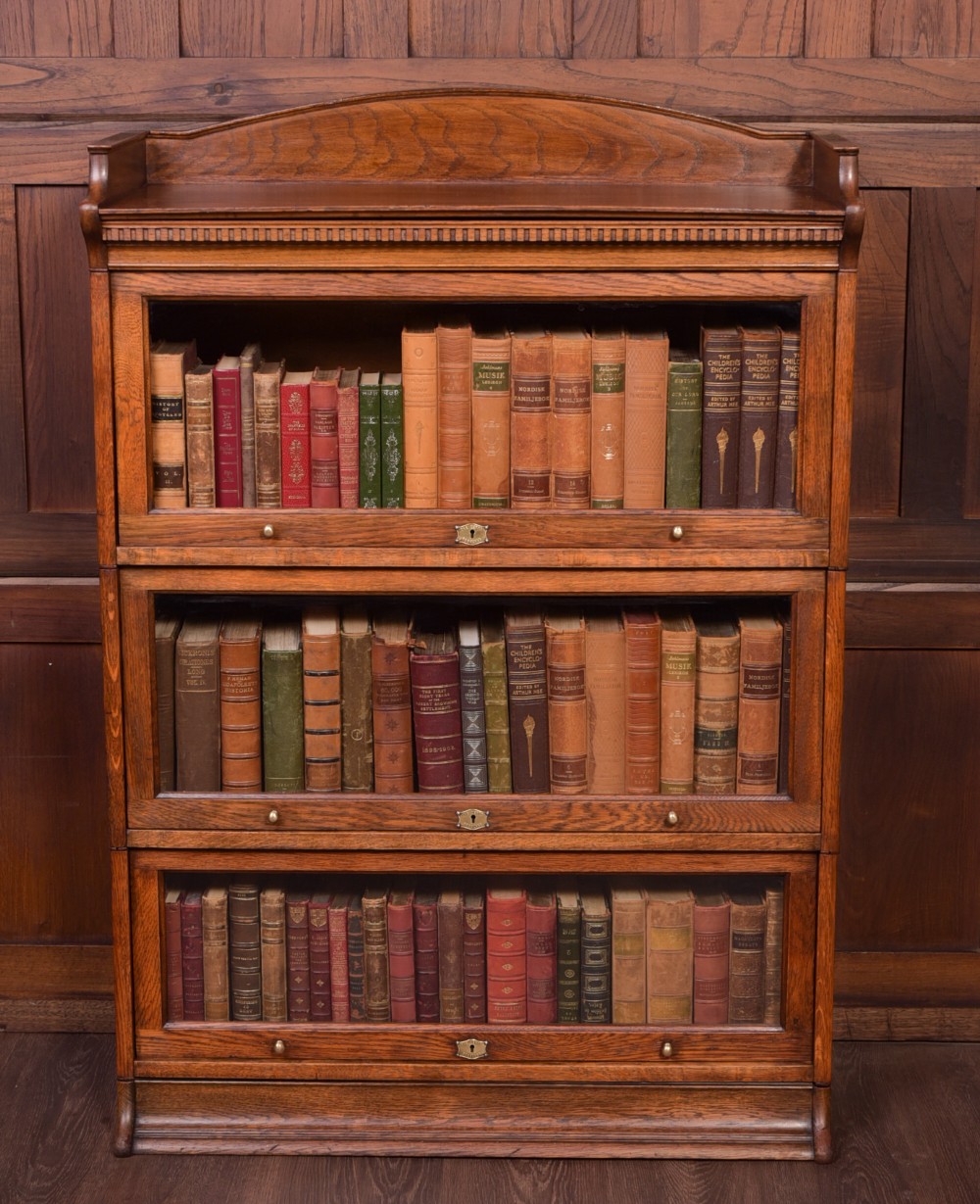 Bücherregal antik Eiche Massivholzschrank ca. 1890-SA13827