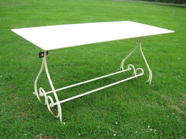 Table Periqieux "Blanc" rectangular