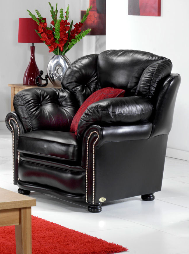 "Eleanor Chair" Chesterfield Sessel