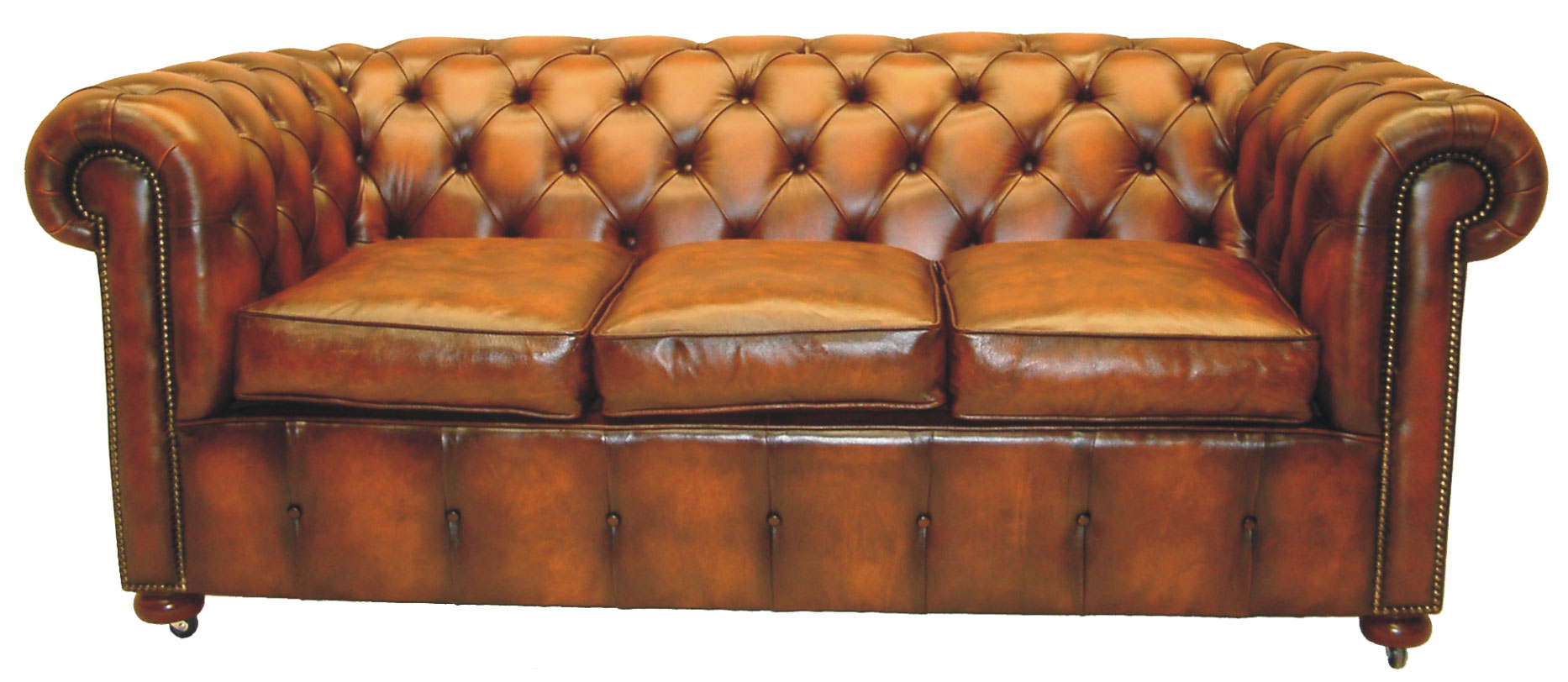 "Settee" 3-Sitzer Original englisches Chesterfield Sofa