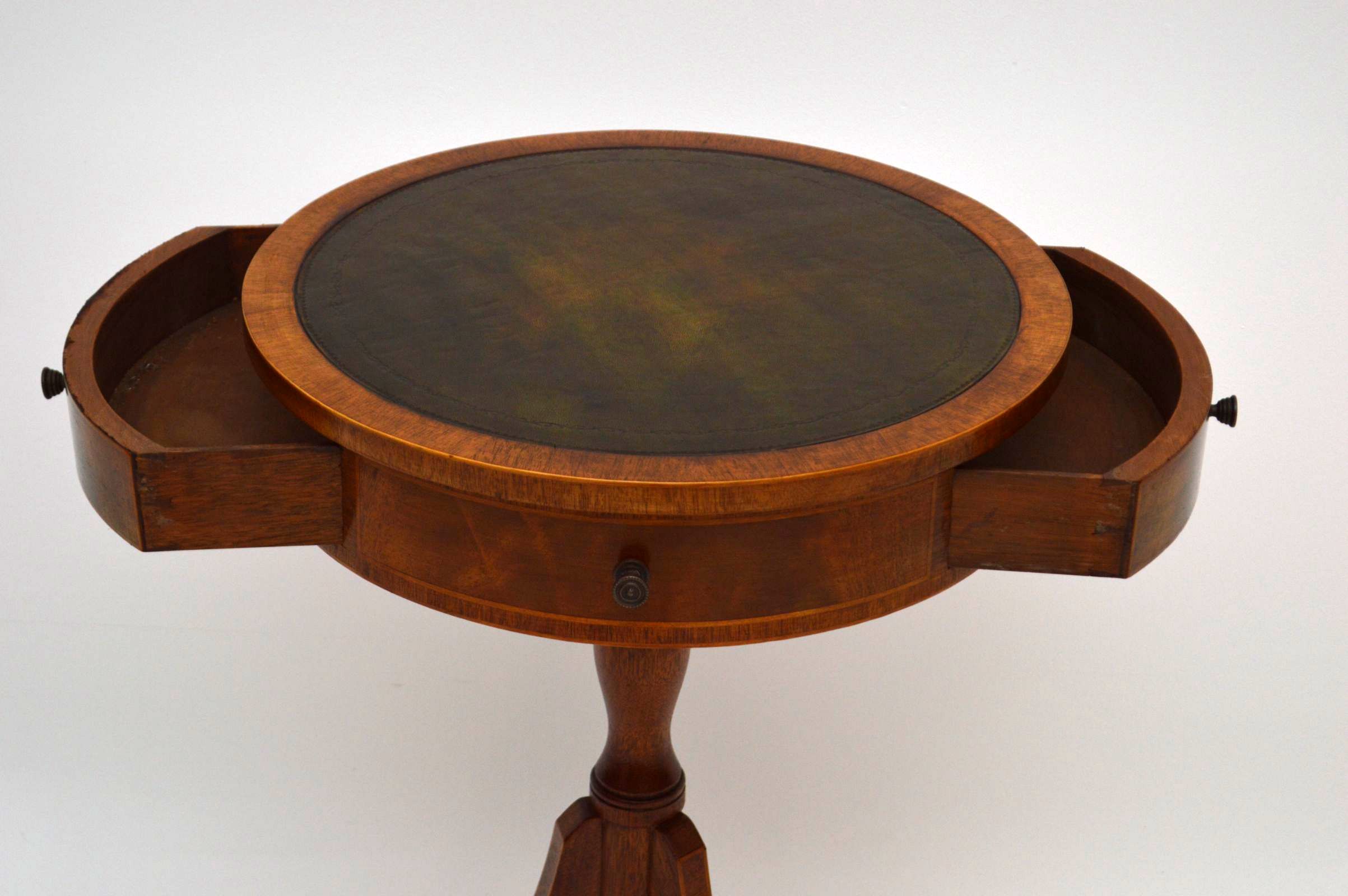 Antikes Mahagonie Drum Table