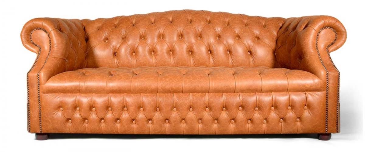 "Barrhill" 4-Sitzer Original englisches Chesterfield Sofa