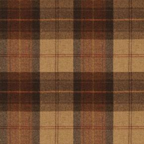 Wool Plaid - Wool Plaid Rosehip Wine